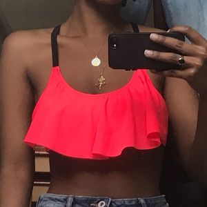 ✨PINK crossback bikini top in neon pink!✨